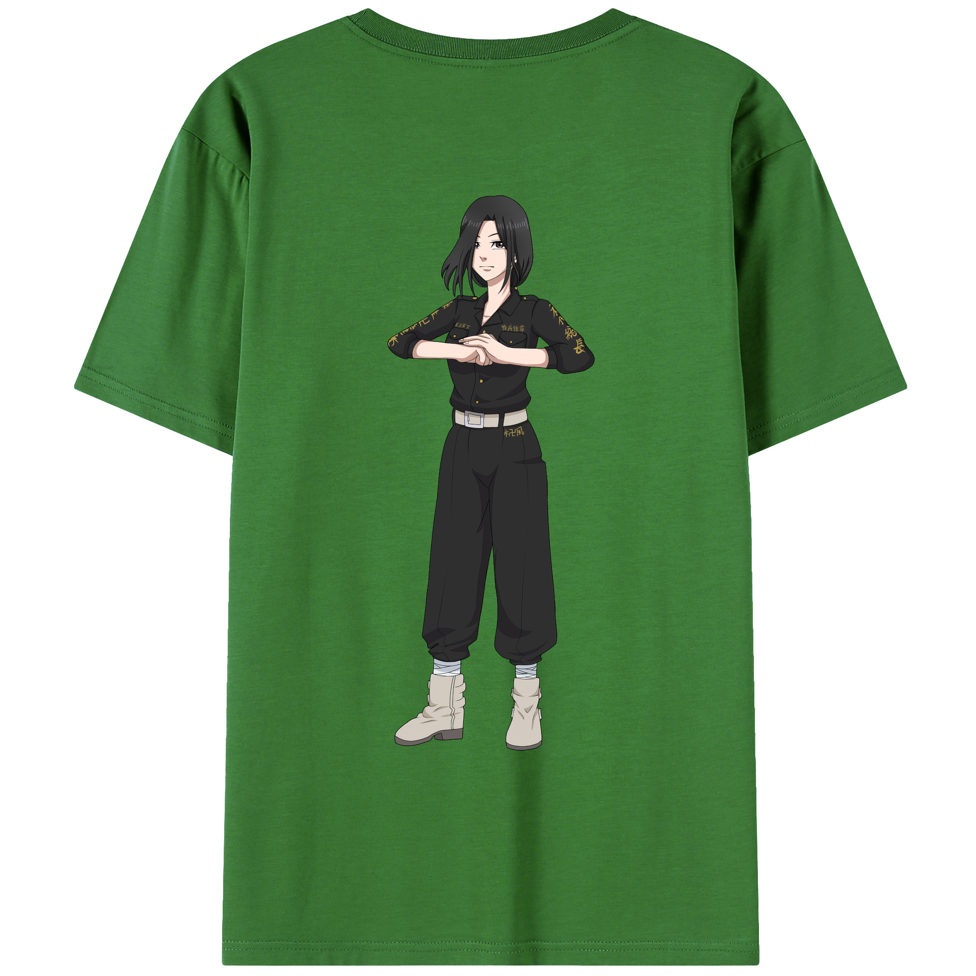 （画像用） 東京リベンジャーズ Tokyo Revengers レディース半袖Tシャツ(バックプリント)